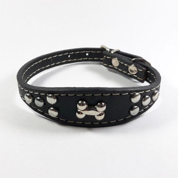 zgarda caine - neagra cu model os